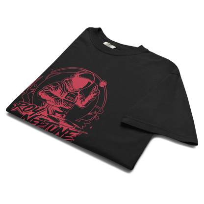 Roy Neptune Astronaut Logo Red Invert
